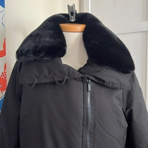 Sam Edelman Cozy and Warm Parka with Detachable Faux Fur Collar - NWT - Size L - Picture 2 of 12